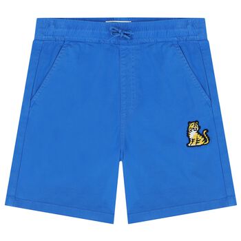 Boys Blue Tiger Shorts