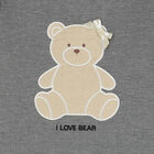 فستان بطبعة تيدى باللون الرمادى, 1, hi-res