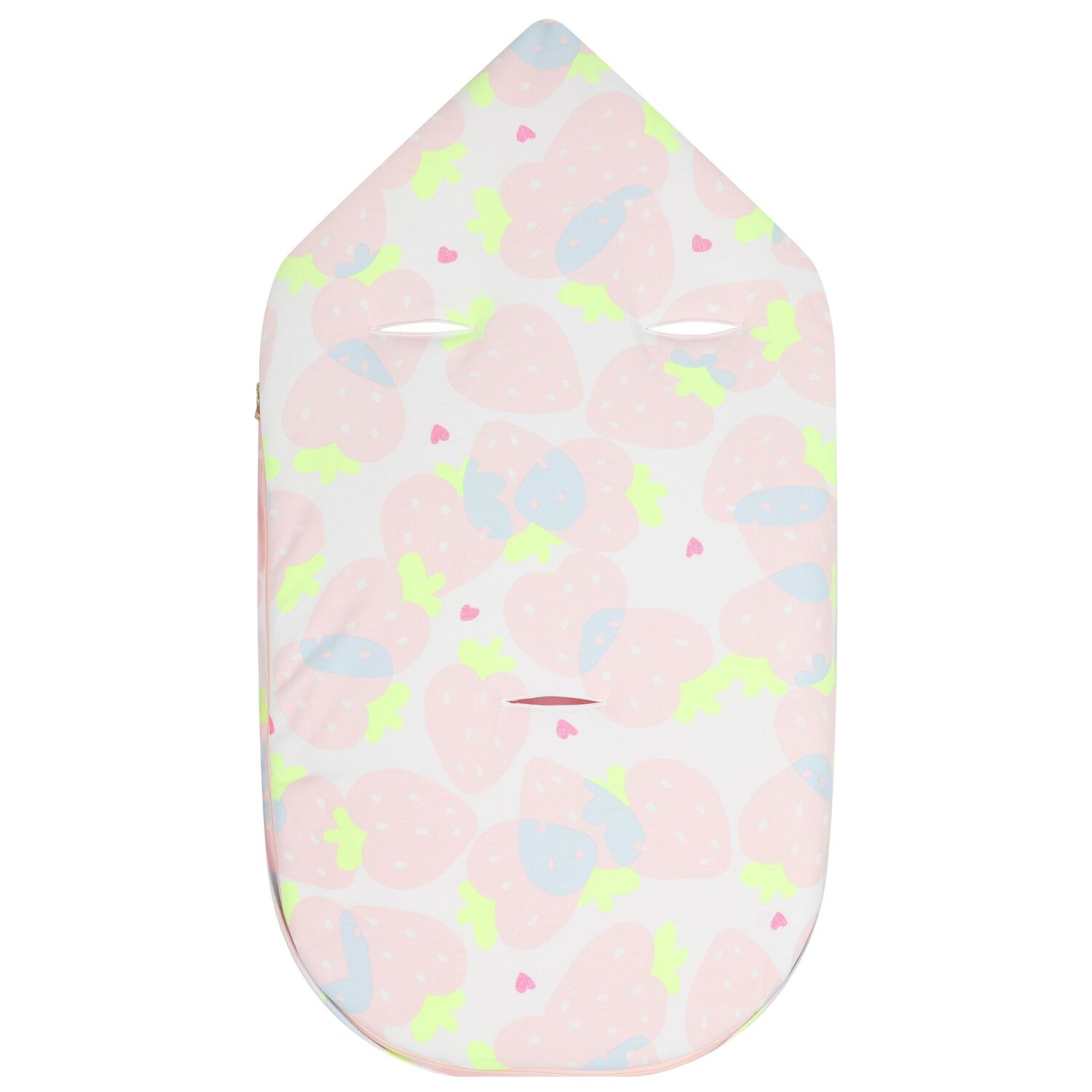 Baby Girls Pink Strawberry Nest, 1, hi-res