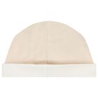 Beige & Ivory Logo Babygrow Gift Set , 3, hi-res