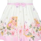 فستان بنات ديزني باللون الأبيض والوردي, 1, hi-res