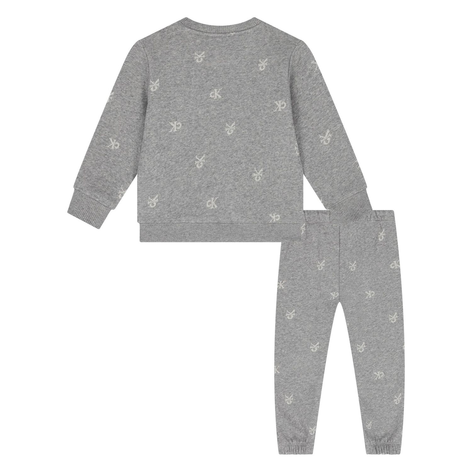 Baby Boys Grey Logo Tracksuit, 1, hi-res image number null