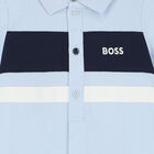 رومبير بولو بالشعار باللون الازرق للاولاد, 3, hi-res