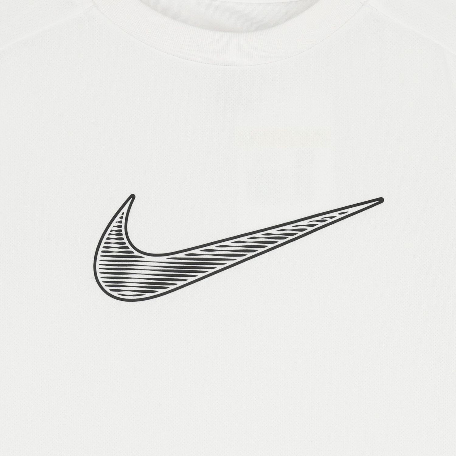 Boys White Logo Dri-Fit T-Shirt, 2, hi-res