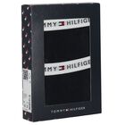 Boys Black Boxer Shorts ( 2-Pack ), 1, hi-res