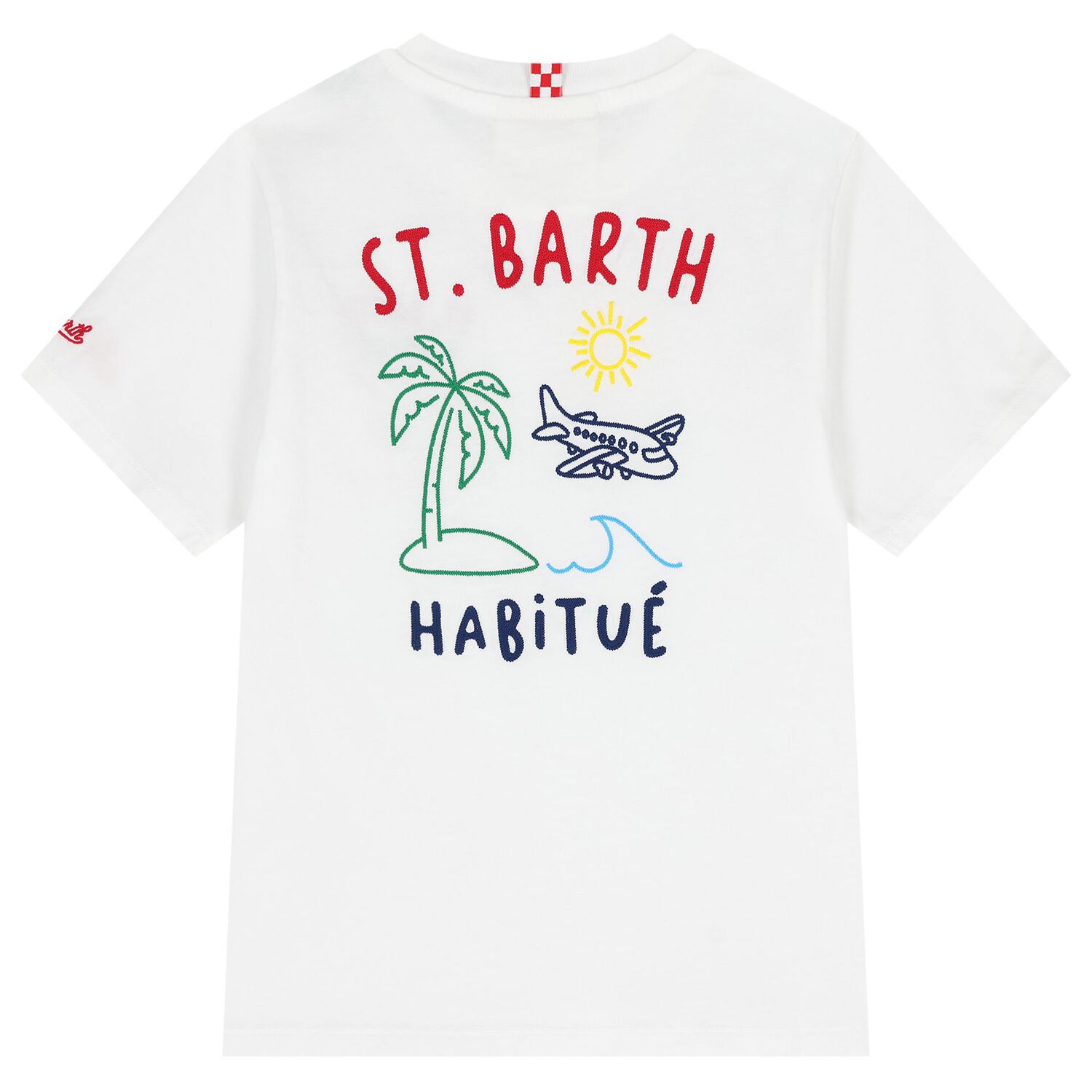 Boys White Logo T-Shirt, 1, hi-res