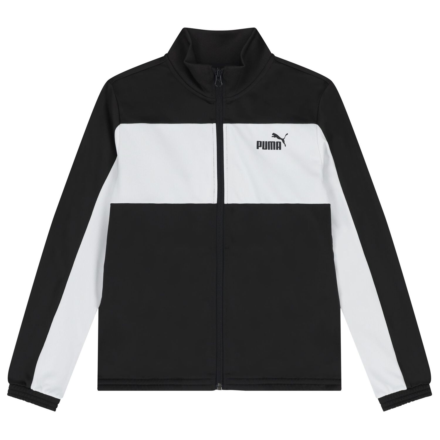 Boys Black & White Logo Tracksuit, 1, hi-res