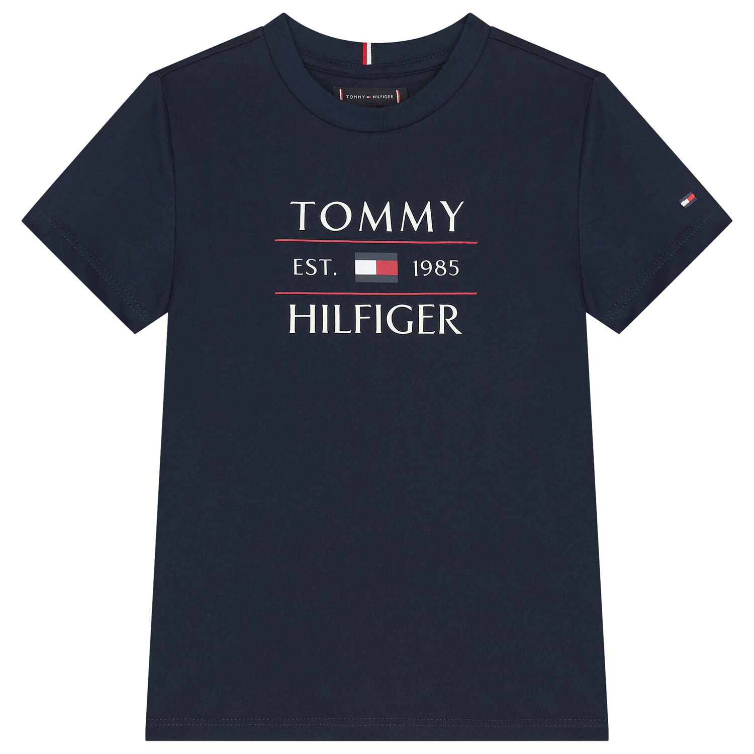 قميص قطني بشعار علم البحرية للأولاد, 2, hi-res