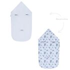 Blue Logo Reversible Baby Nest, 2, hi-res