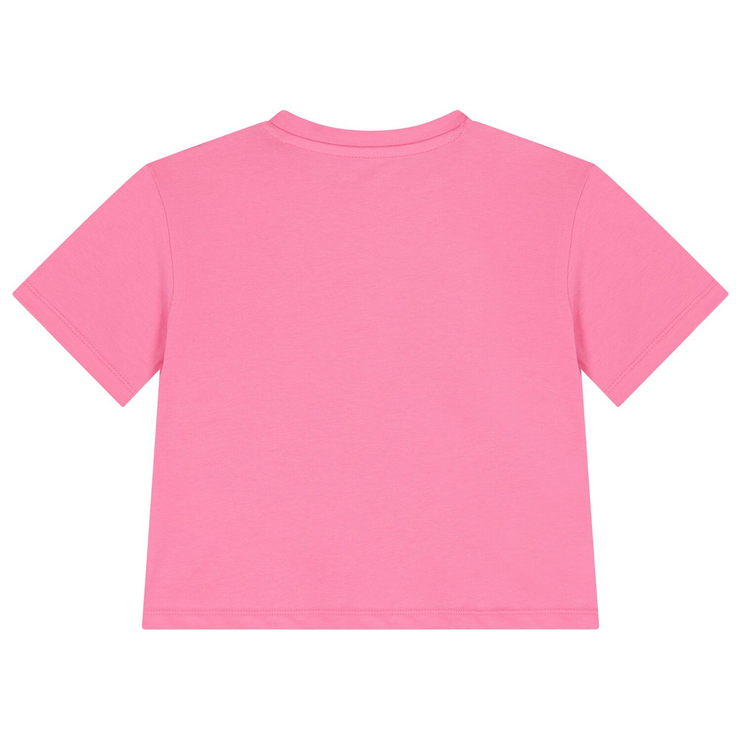 Girls Pink Embellished Logo T-Shirt, 1, hi-res image number null