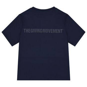 Navy Blue Logo Softskin T-Shirt