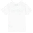 Boys White Logo T-Shirt, 2, hi-res