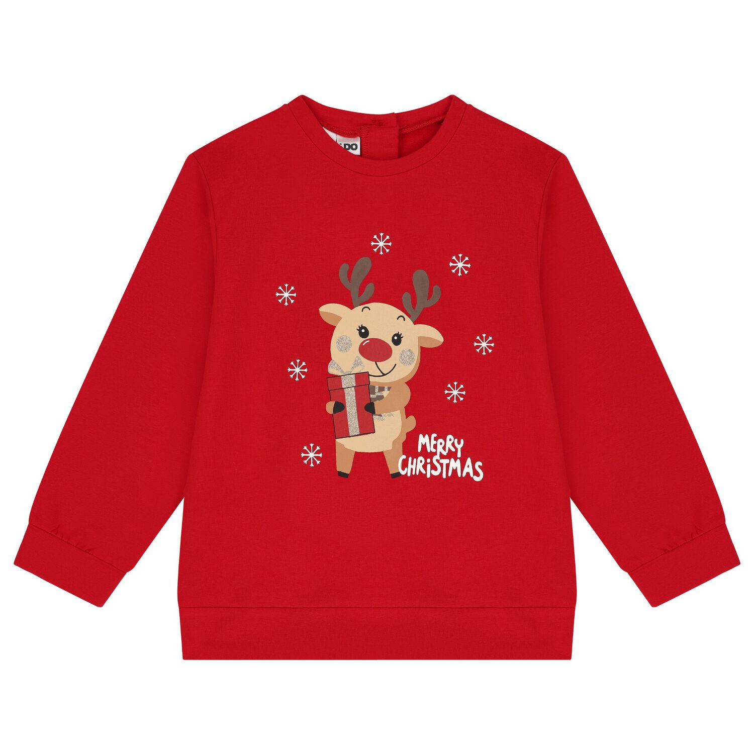 Red Reindeer Sweatshirt, 1, hi-res image number null