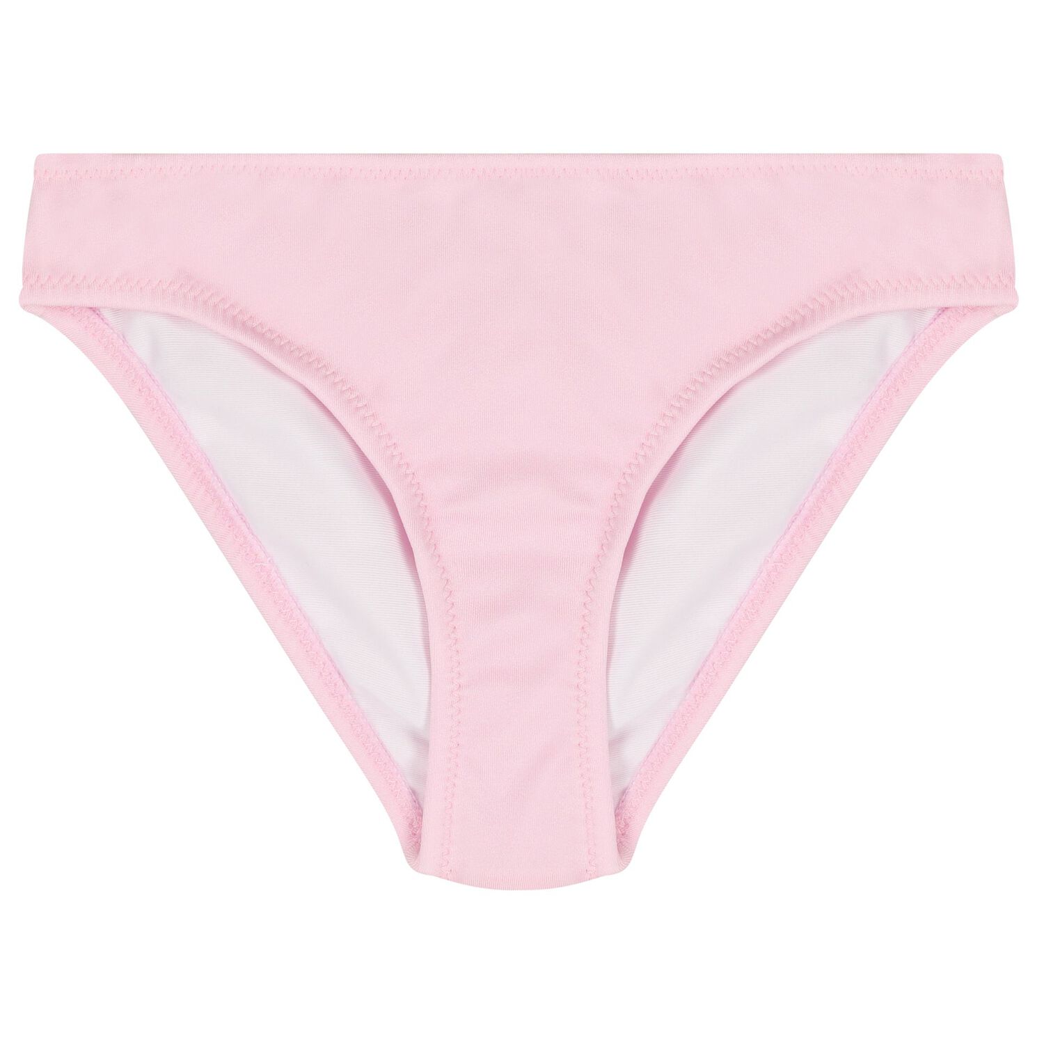 بيكيني اطفال مزين بزهور ثري دي باللون الوردي للبنات , 1, hi-res