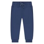 Younger Boys Blue & Navy Blue Tracksuit Set ( 3 Piece ), 1, hi-res