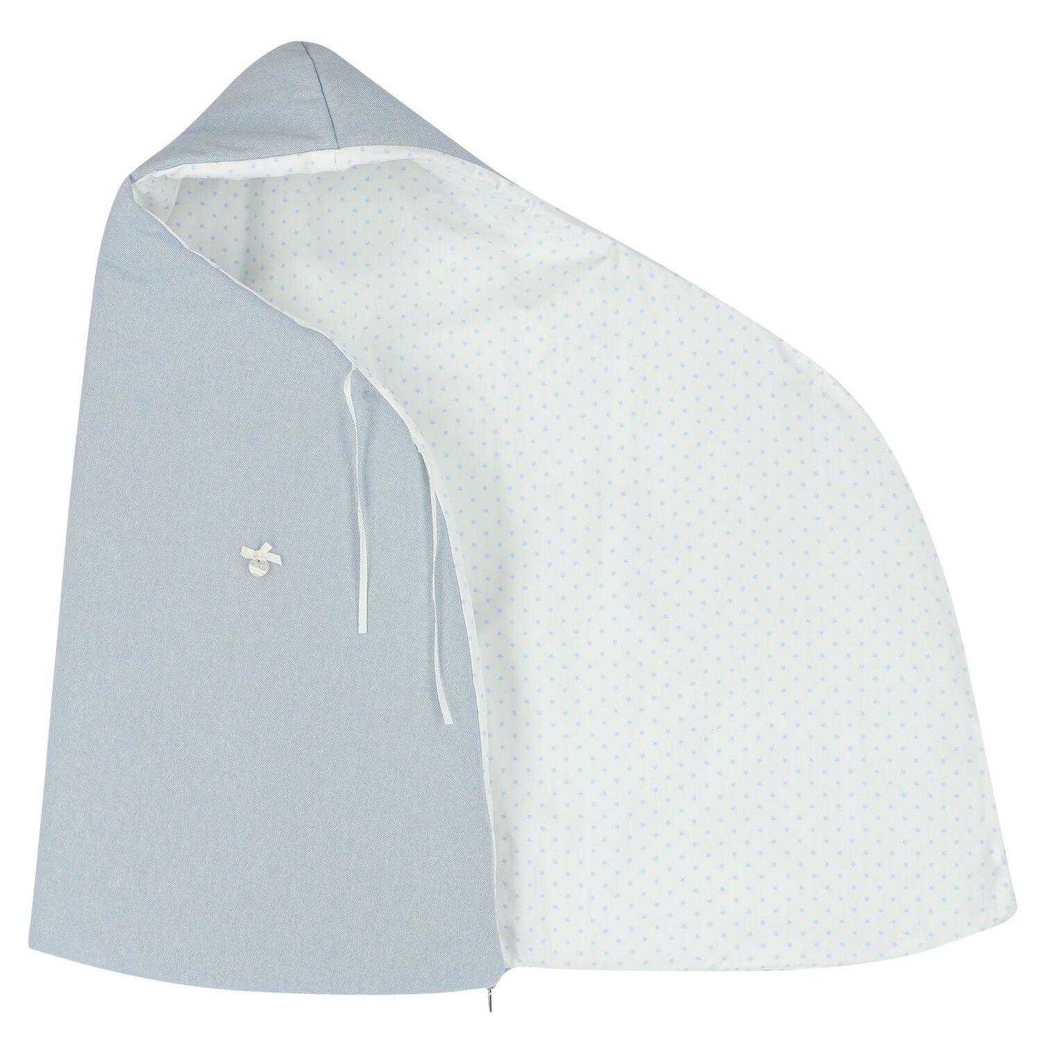 مدس مزين النجوم باللون الأزرق والأبيض , 2, hi-res