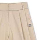 شورت بنات بالشعار باللون البيج , 1, hi-res