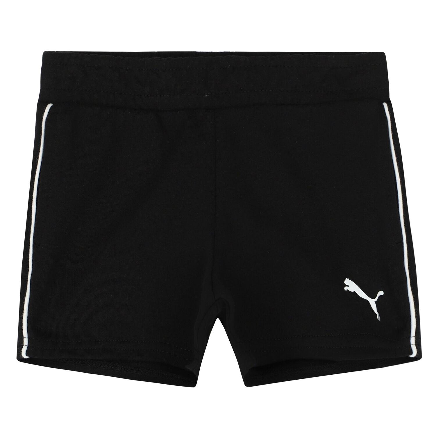 Black Logo Shorts, 1, hi-res