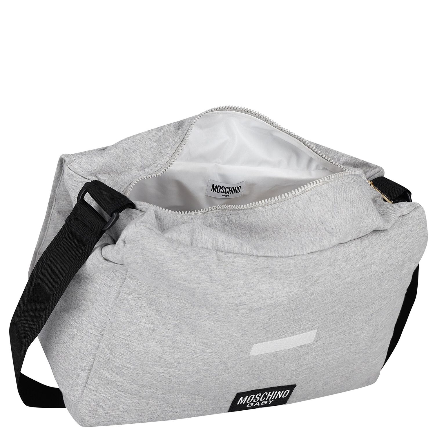 شنطة مواليد بشعار تيدي باللون الرمادي للأطفال, 7, hi-res image number null