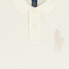 Boys Ivory Logo Polo Shirt, 1, hi-res