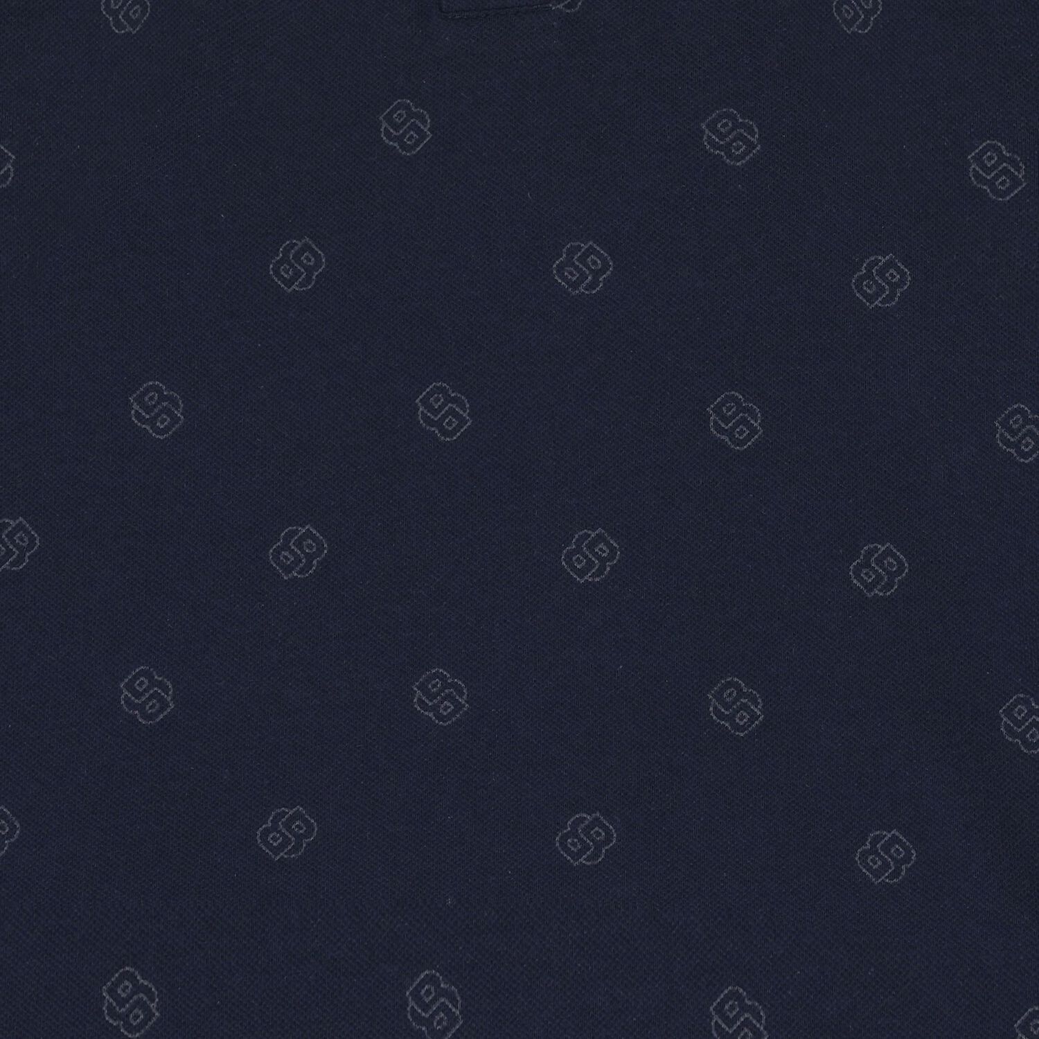 قميص بولو باشعار باللون الكحلى للأولاد, 2, hi-res