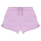 Younger Girls Lilac Shorts, 3, hi-res