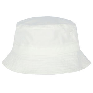 قبعة بشعار الدب باللون الأبيض للأولاد