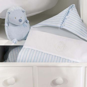 Baby Boys Blue Striped Nest