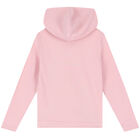 Girls Pink Logo Hooded Top, 3, hi-res