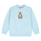 Younger Blue Teddy Bear Logo Sweatshirt, 2, hi-res