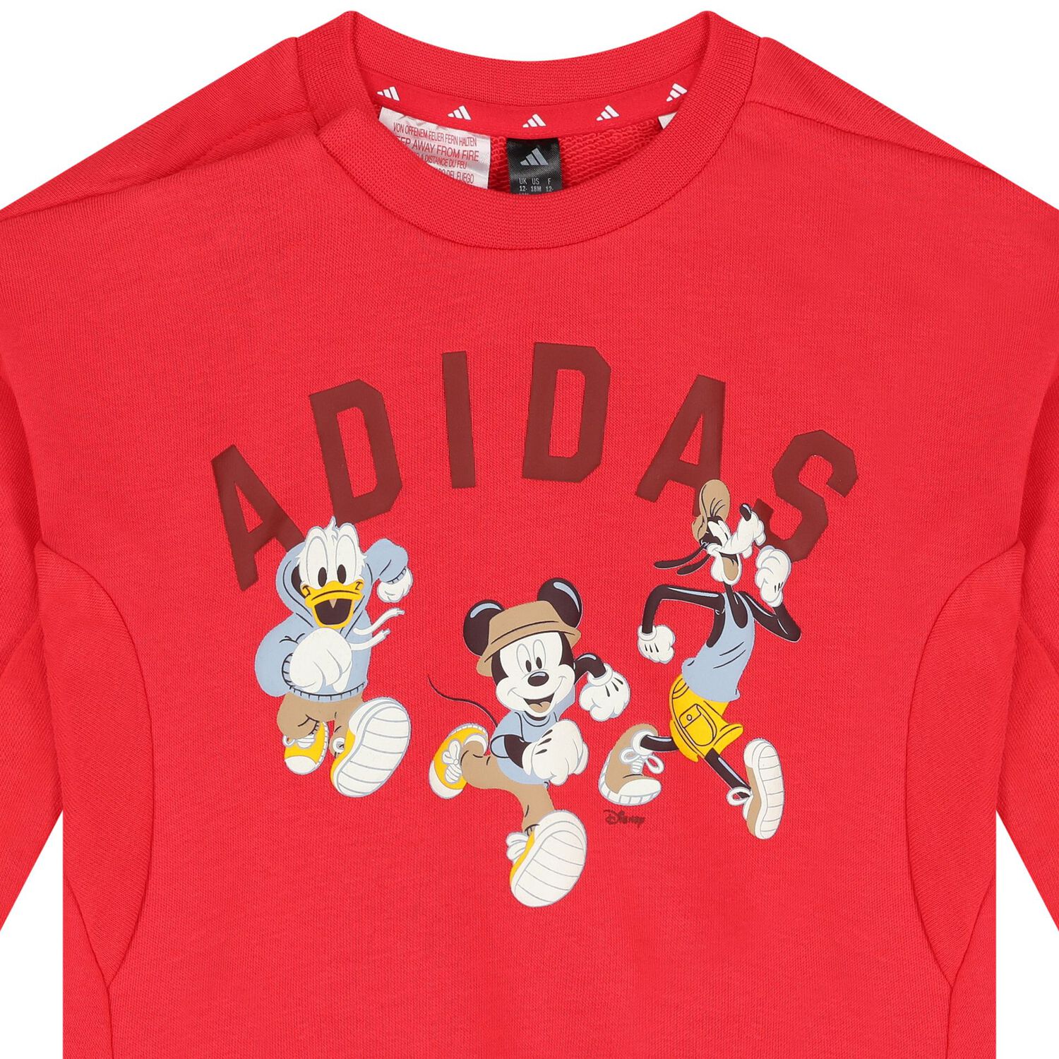 Younger Boys Red & Black Disney Tracksuit, 1, hi-res