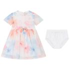 Baby Girls Multi-Coloured Chiffon Dress Set, 1, hi-res