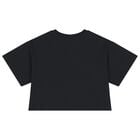 Girls Black Teddy Bear Logo T-Shirt, 5, hi-res