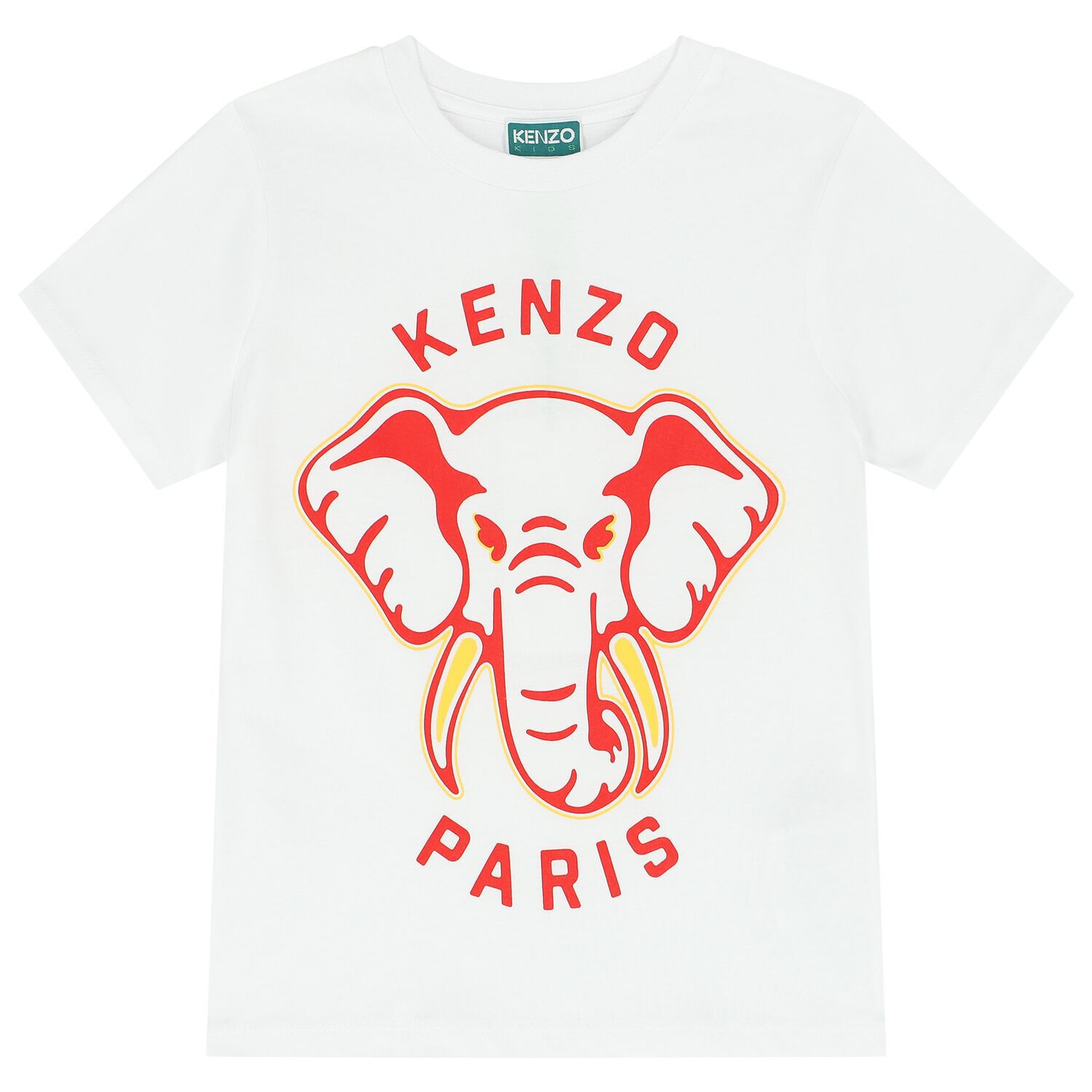 Boys White Elephant Logo T-Shirt, 1, hi-res image number null