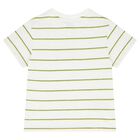 طقم دنونجرى للاولاد وقبعه باللون الاخضر ( 3 قطع ), 2, hi-res