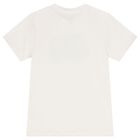 Boys Ivory Polo Bear T-Shirt, 1, hi-res