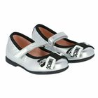 Girls Silver Logo Shoes, 1, hi-res