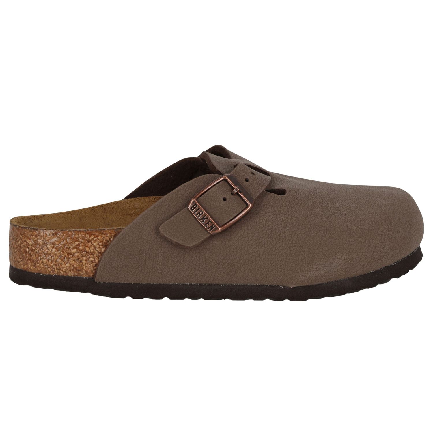 Beige Logo Leather Clog , 1, hi-res