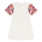 Younger Girls Ivory Crossbody Bag Dress, 1, hi-res