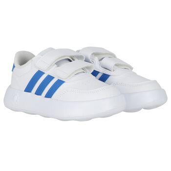 White & Blue Breaknet 3.0 Trainers