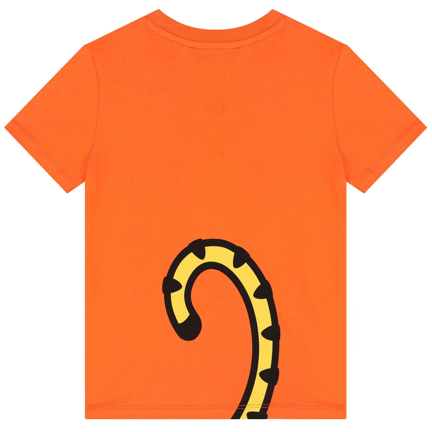 Boys Orange Tiger Logo T-Shirt, 1, hi-res