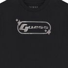 Boys Black Logo T-Shirt, 1, hi-res