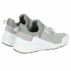 Boys Grey & White Logo Trainers, 1, hi-res