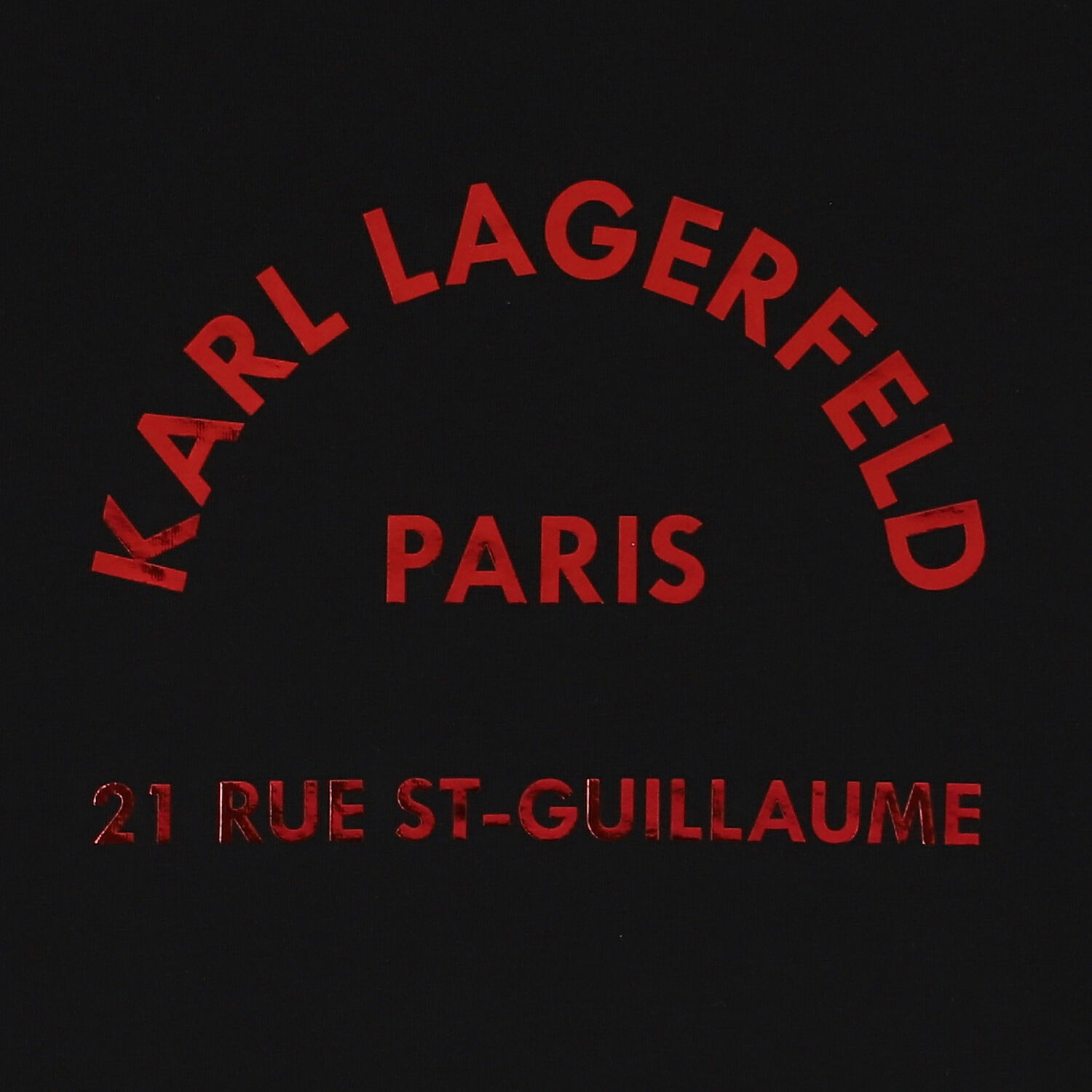 تيشيرت بنات بالشعار باللون الاسود, 1, hi-res image number null