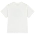 Boys White Logo Shorts Set, 1, hi-res