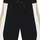 شورتات مخططة سوداء للأولاد, 2, hi-res