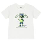 طقم شورت باللونين الأبيض والأخضر للأولاد, 1, hi-res