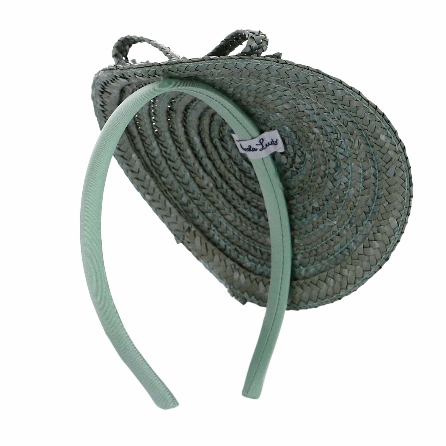 Girls Green Hat Headband, 1, hi-res