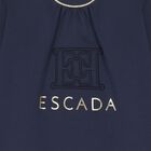 Younger Girls Navy Blue Logo Sweatshirt Dress, 1, hi-res