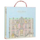 طقم هدايا لفافة ومريلة للأولاد تويل دى جوى باللون الابيض والازرق , 1, hi-res